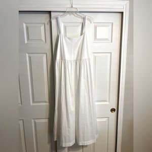Fit & Flare Combination Midi Cami Dress, XL Tall